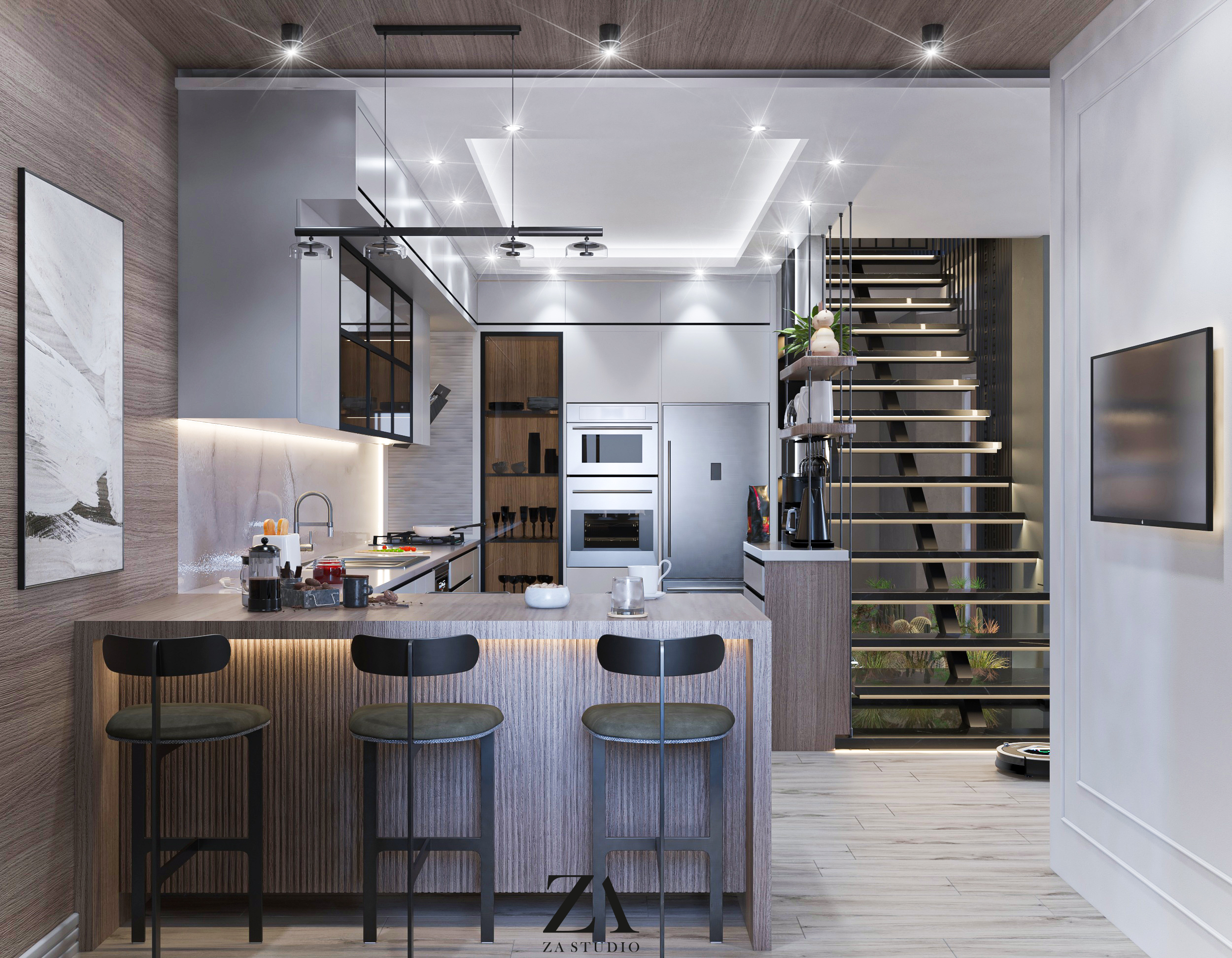 LÜKS İÇ DEKARASYON MUTFAK